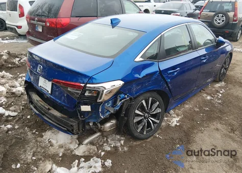 2023 Honda Civic Ex/Ex W/O Bsi z USA, uszkodzony, nr VIN 2HGFE1F74PH309970